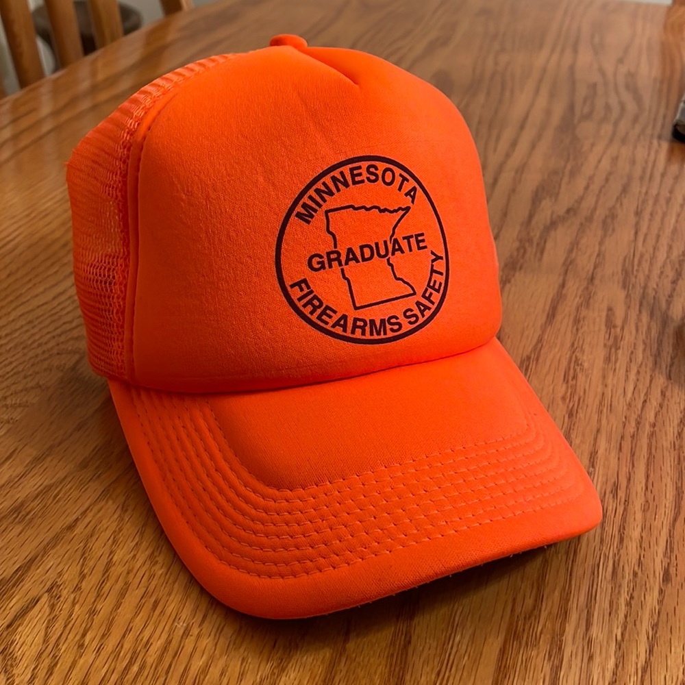 Vintage Minnesota Firearms Safety Hat